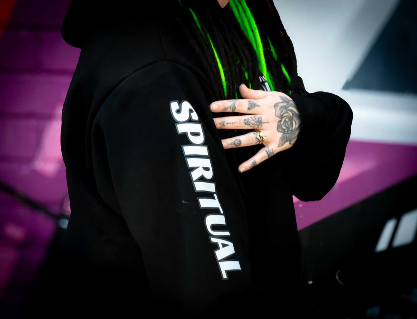 Heavy Reppin' Hood (pink)