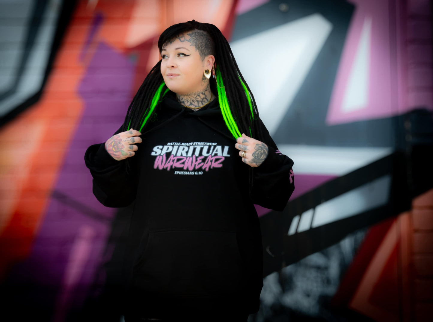 Heavy Reppin' Hood (pink)