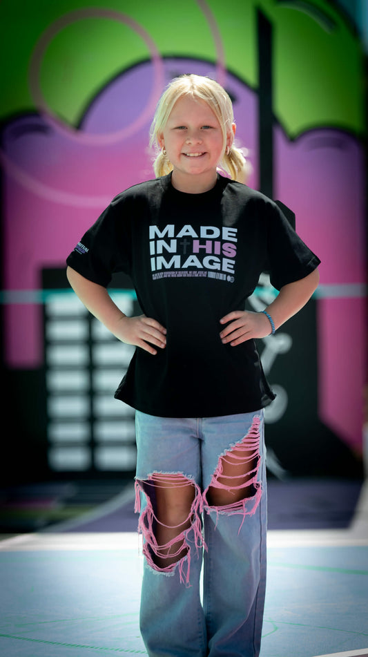 Made In His Image (pink)